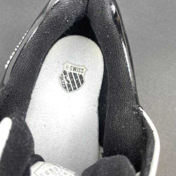 K‑SWISS Men’s Court White & Black Sneakers Skate Shoes Size US 11.5 / EUR 45 - Picture 10 of 13